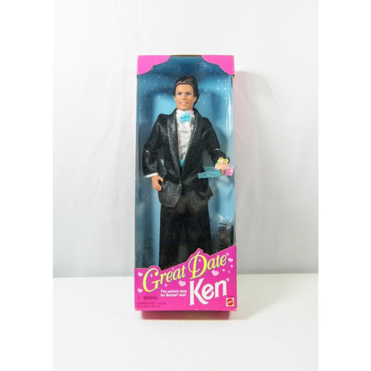 1995 Mattel Great Date Ken Doll The Perfect Date For Barbie Doll Vintage