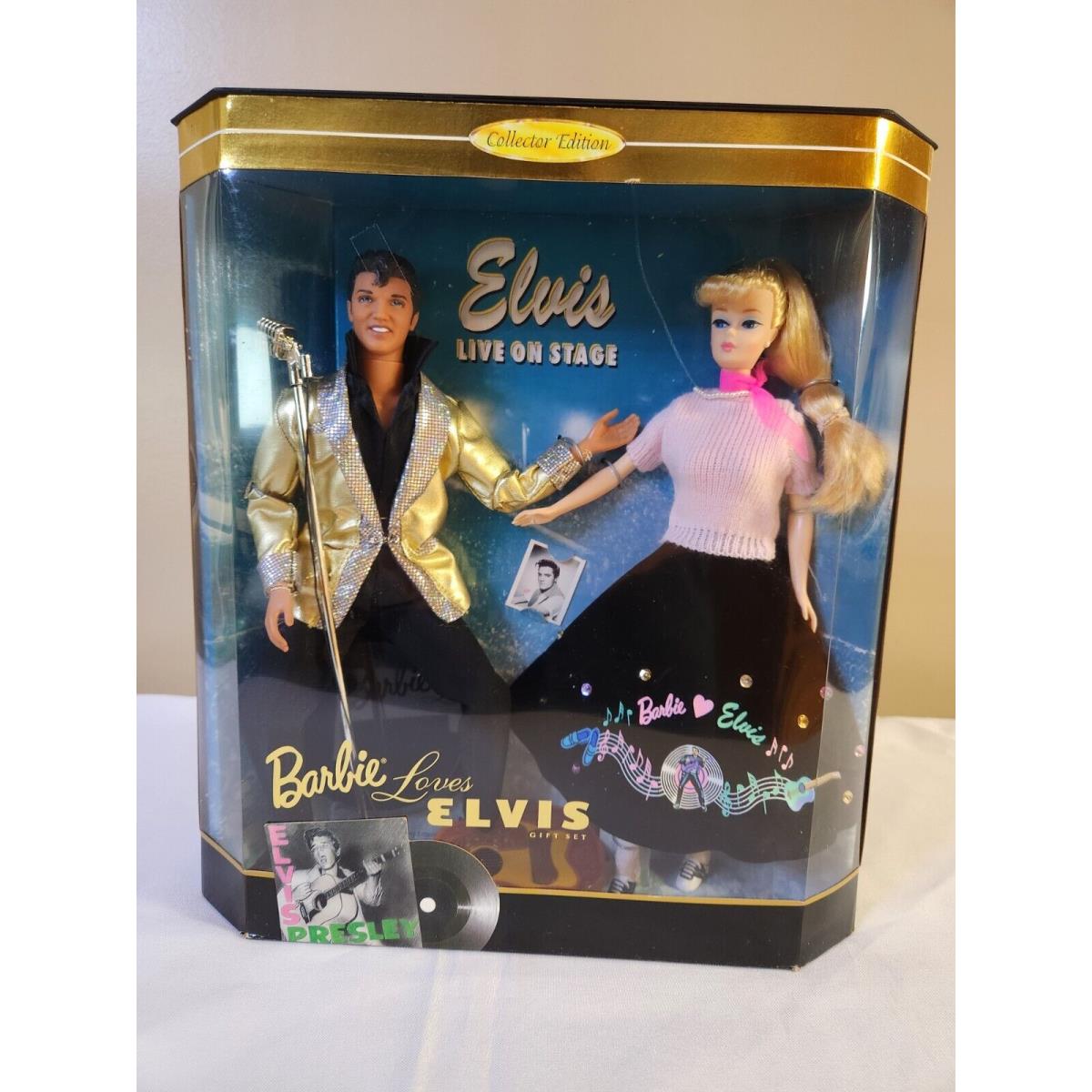 1996 Collector s Edition Barbie Loves Elvis Boxed Set