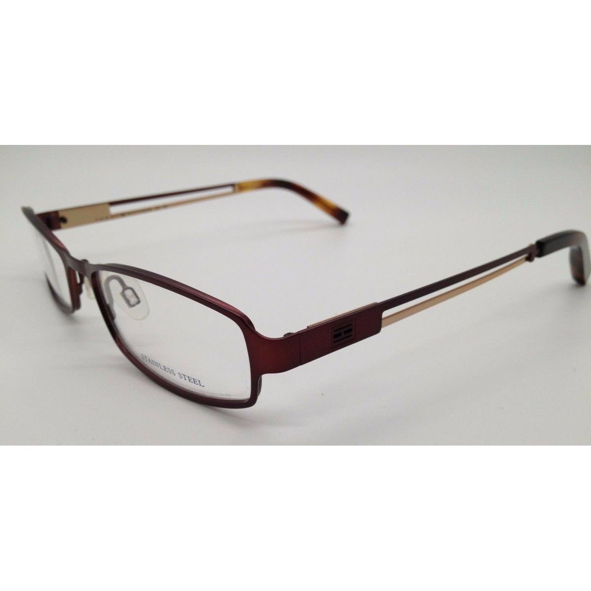 Tommy Hilfiger TH 1071 Brown/burgundy E28 Metal Eyeglasses Frame 52-17-140