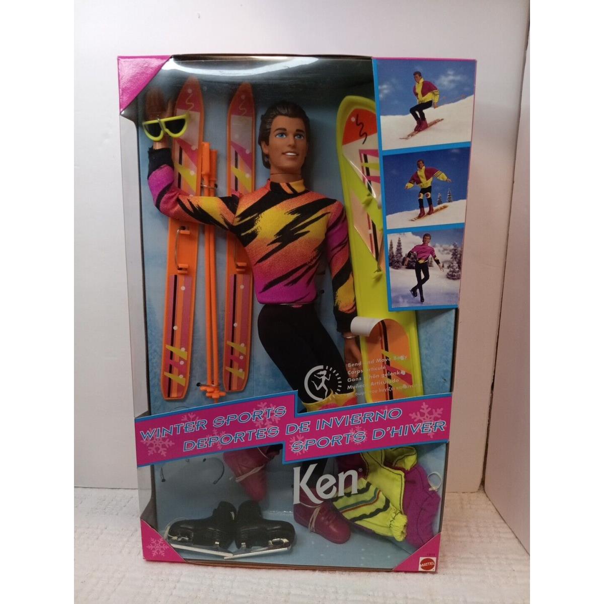 Mattel Barbie Winter Sports Ken Doll 1994