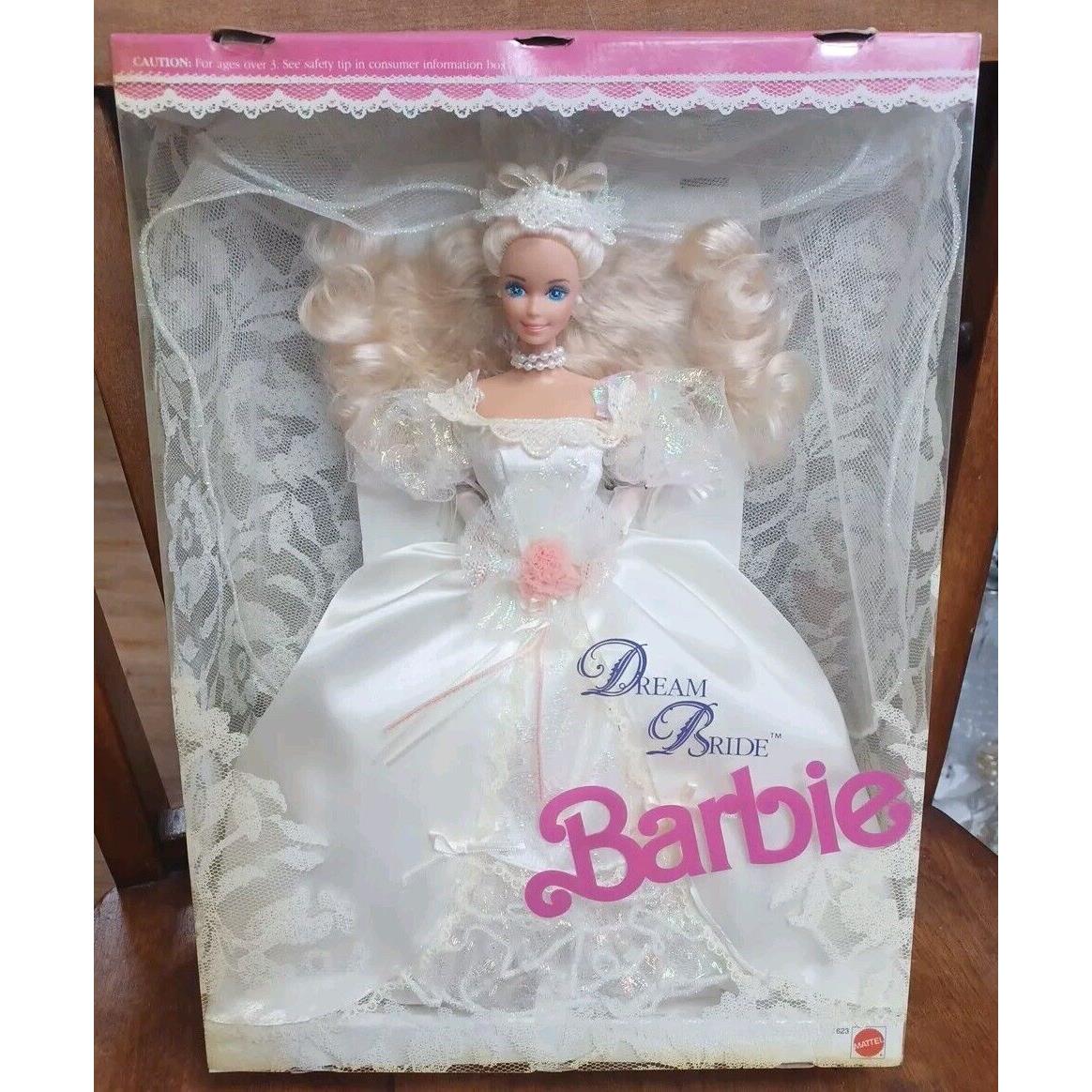 Dream Bride Barbie Doll 1991 Mattel 1623 Nrfb