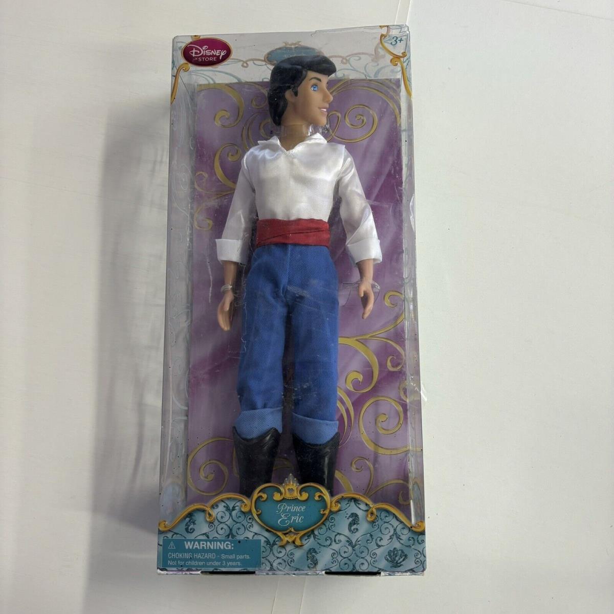 Prince Eric Ariel La Small Mermaid Doll Classic Disney Store Box