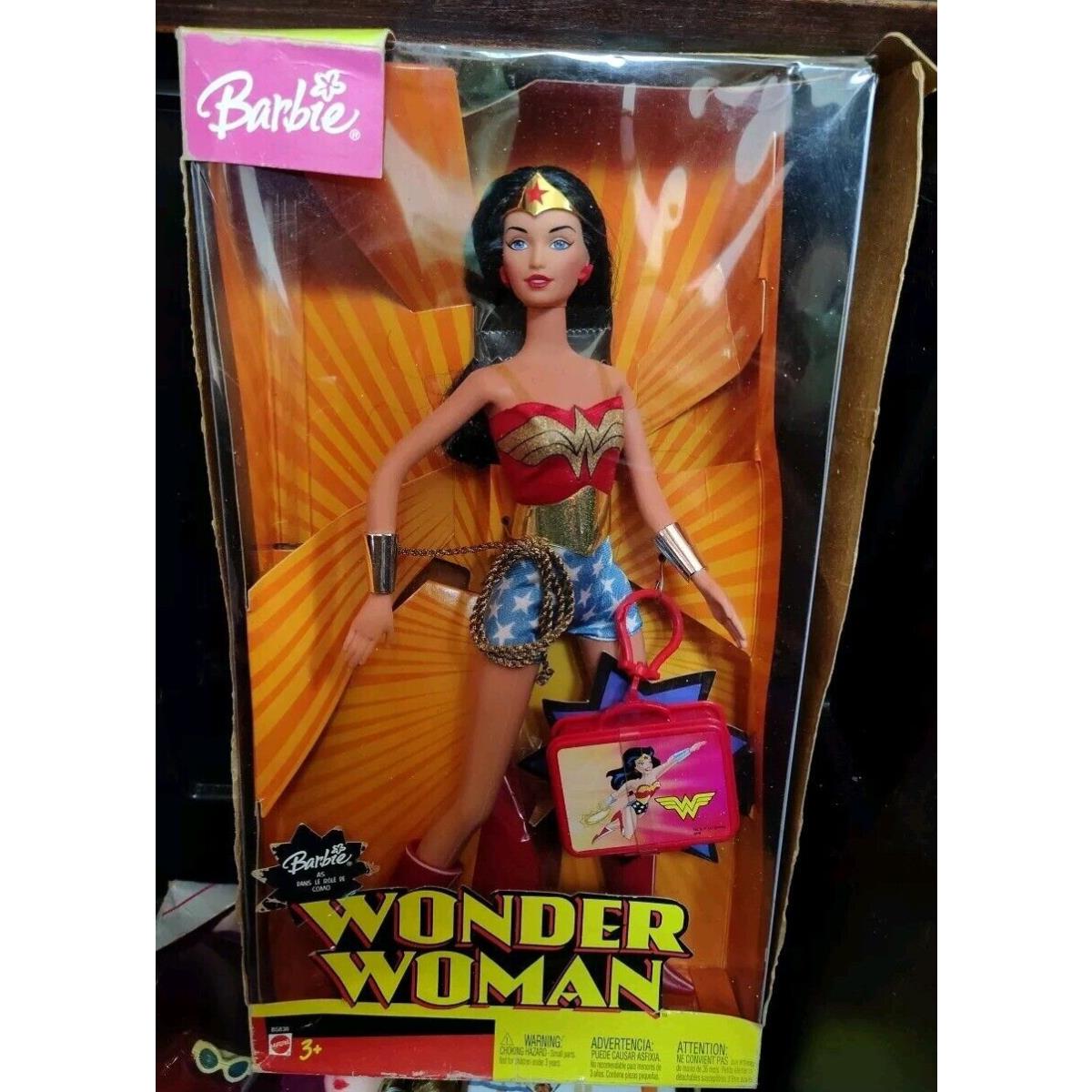 2003 Wonder Woman Barbie - - Never Removed From Box