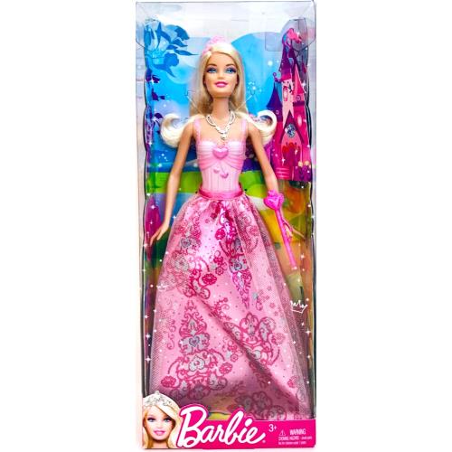 Mattel 2011 Barbie Princess Fairytale Magic 11.5 Fashion Doll Age 3 Up