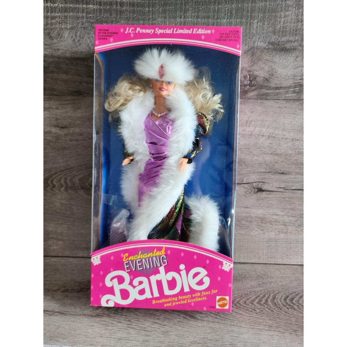 Vintage Enchanted Evening Barbie Doll JC Penney Exclusive 2702 Nrfb 1991