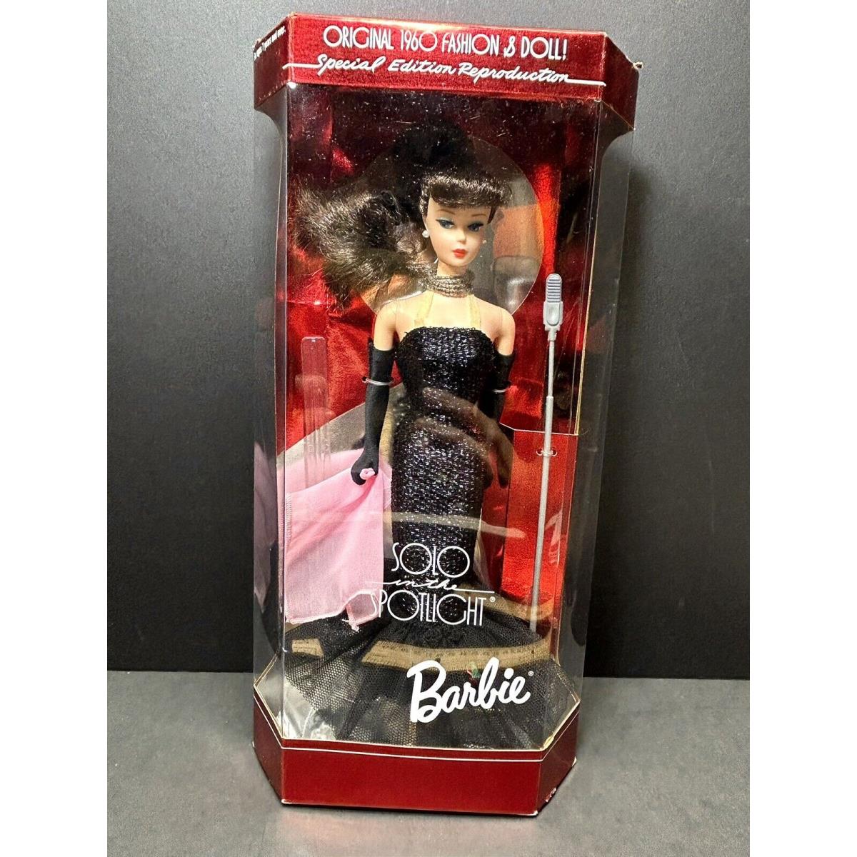 Vintage 1994 Special Edition Solo In The Spotlight Barbie 13820 Dark Hair