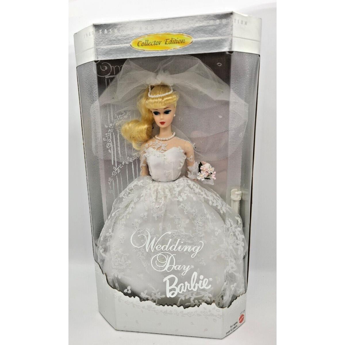 Blonde Wedding Day Barbie 1996 Mattel 1960 Reproduction Collector Edition