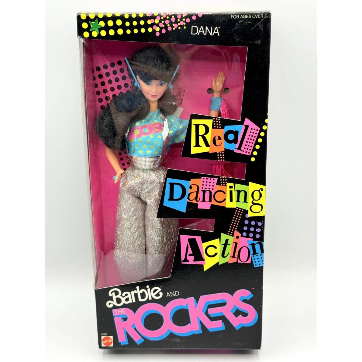 BK Barbie Doll 1986 and The Rockers Vintage Dana 3158