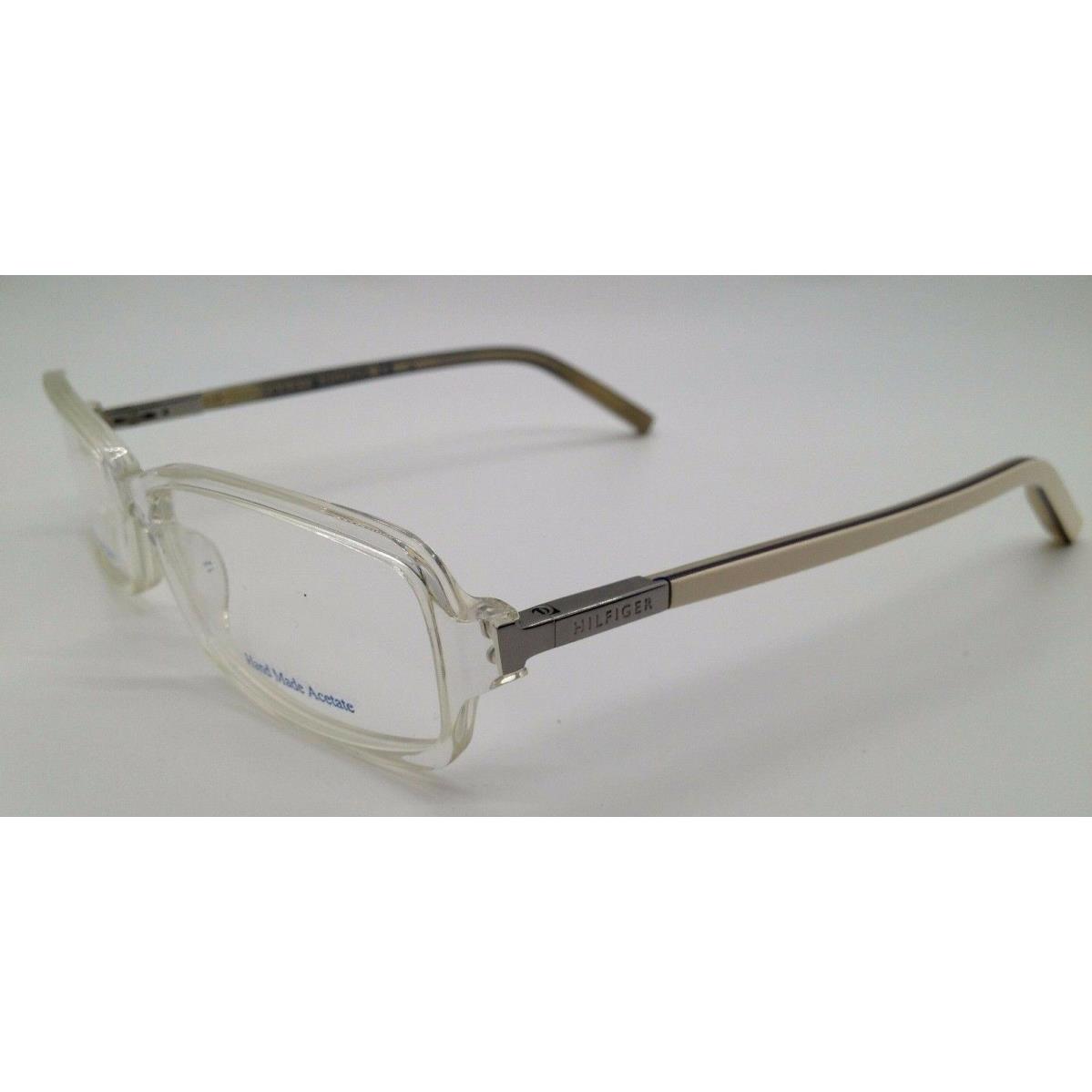 Tommy Hilfiger TH 1064 Clear DO5 Plastic Eyeglasses Frame 54-15-140 Hand Made