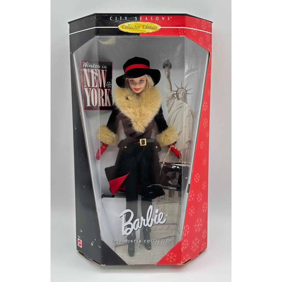 Winter In York Barbie Doll City Seasons 1998 Winter Collection