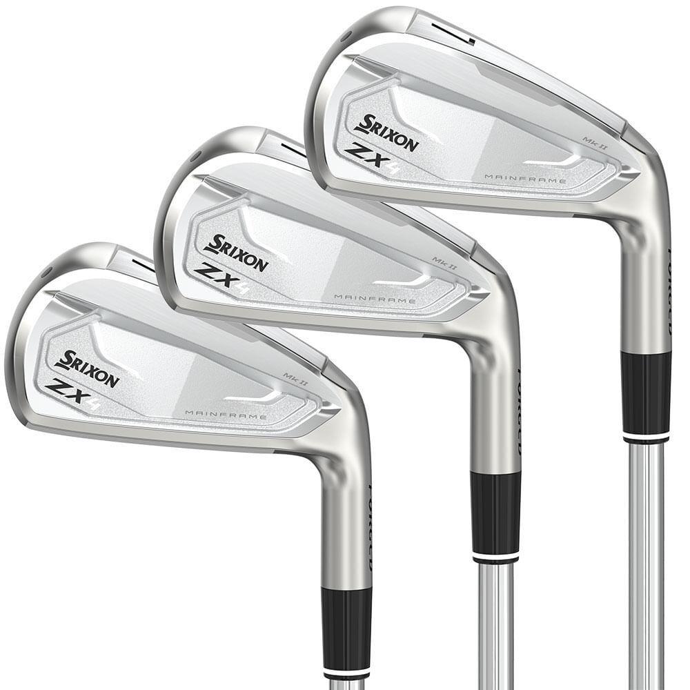 Men`s Srixon ZX4 Mkii Iron Set - RH 5-PW AW RG Recoil Dart 65