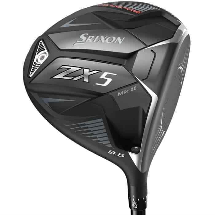 Srixon Golf ZX5 Mkii Driver 10.5 Hzrdus Black 2023 60 5.5 Reg Right Hand - Black