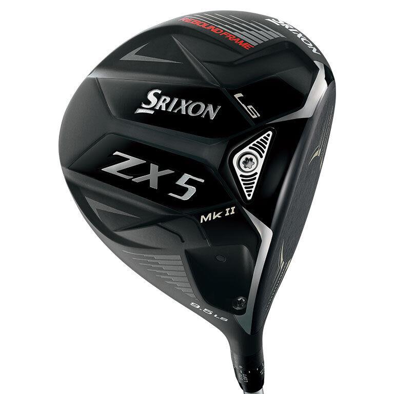 Srixon Golf ZX5 LS Mkii Driver 10.5 Hzrdus Smoke Red Rdx 60 6.0 Stiff Right Hand - Black