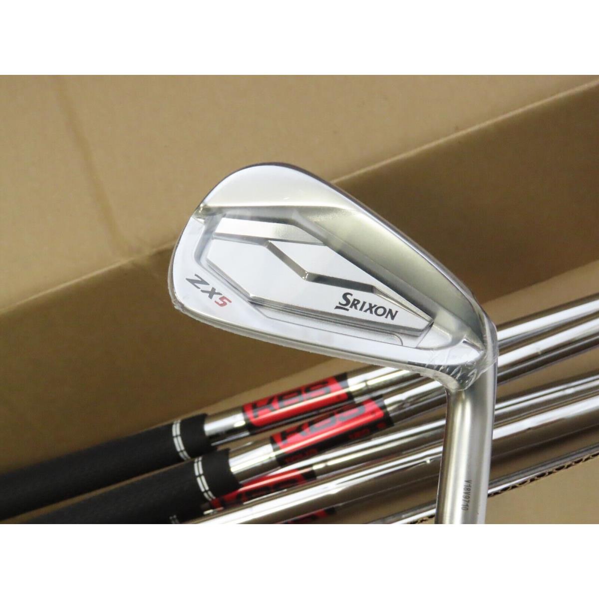 Srixon ZX5 Forged Iron Set 4-PW Kbs Tour 120 Stiff Steel Shafts S