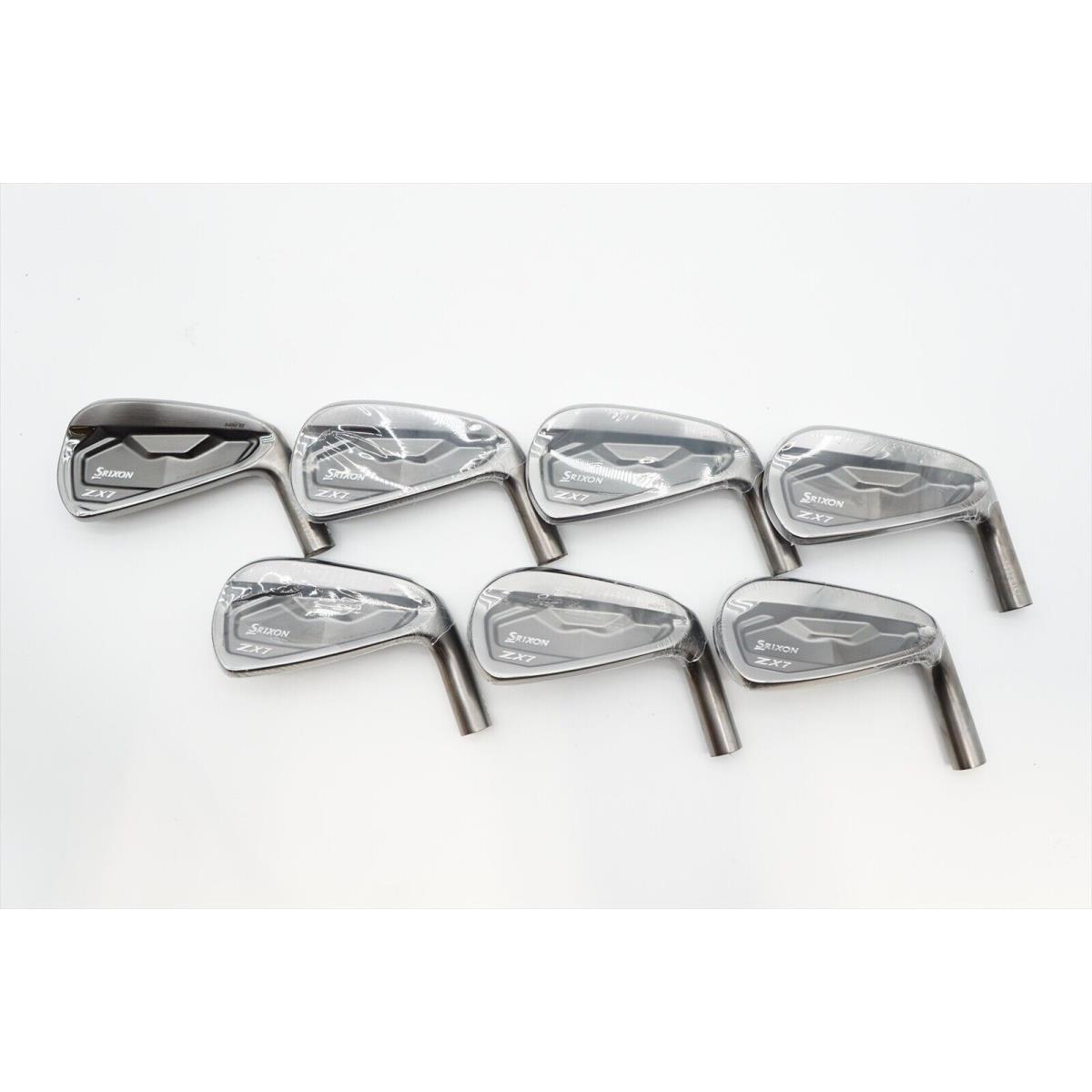 Srixon ZX7 MK II Black Chrome 4-PW Iron Set Club Heads Only .355 Taper 5950