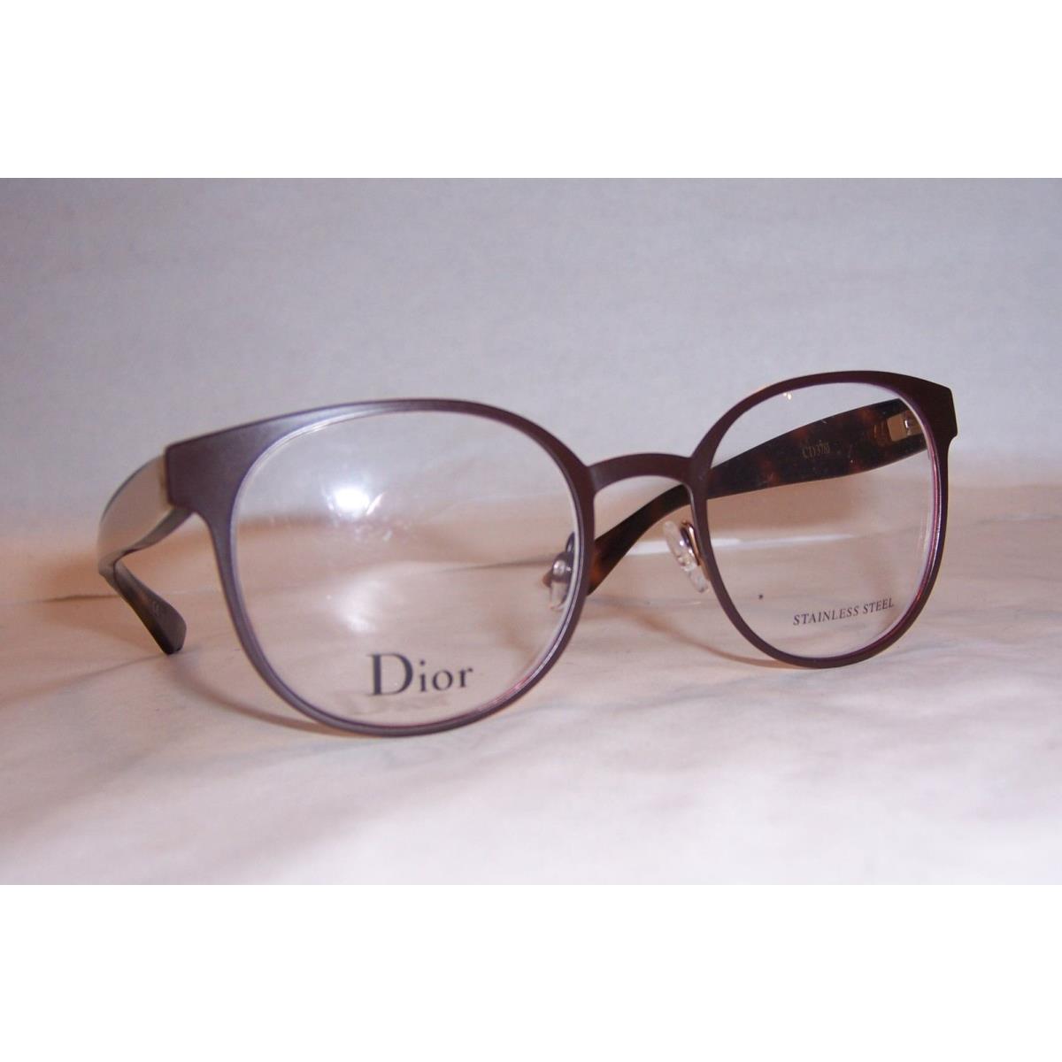 Christian Dior Eyeglasses CD 3781 Mjj Brown Black 50mm RX