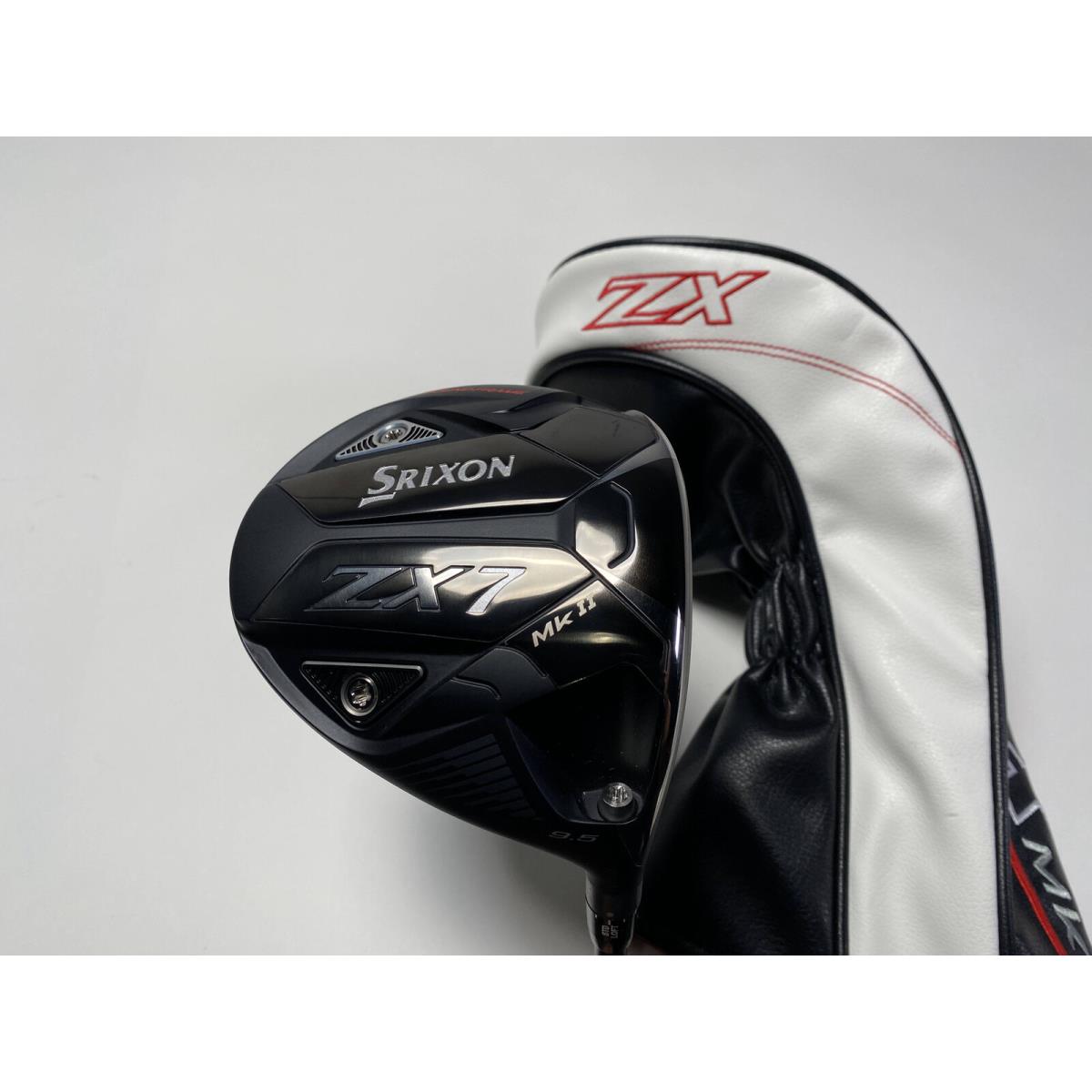 Srixon ZX7 Mkii Driver 9.5 Ust Mamiya Helium 5F3 Regular Graphite RH HC