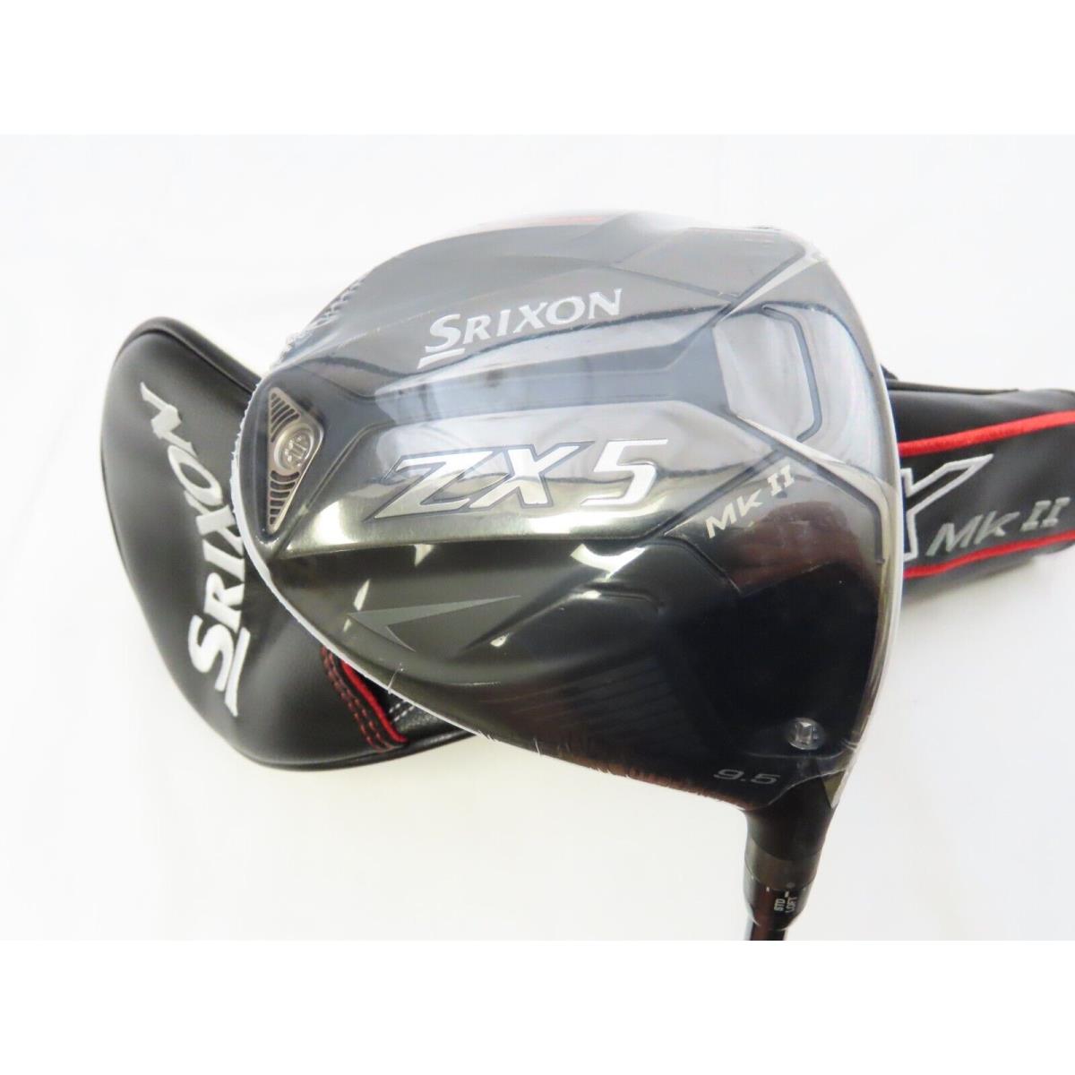 Srixon ZX5 Mkii 9.5 Driver Hzrdus Rdx Smoke Red 60g 6.0 Stiff Flex + HC