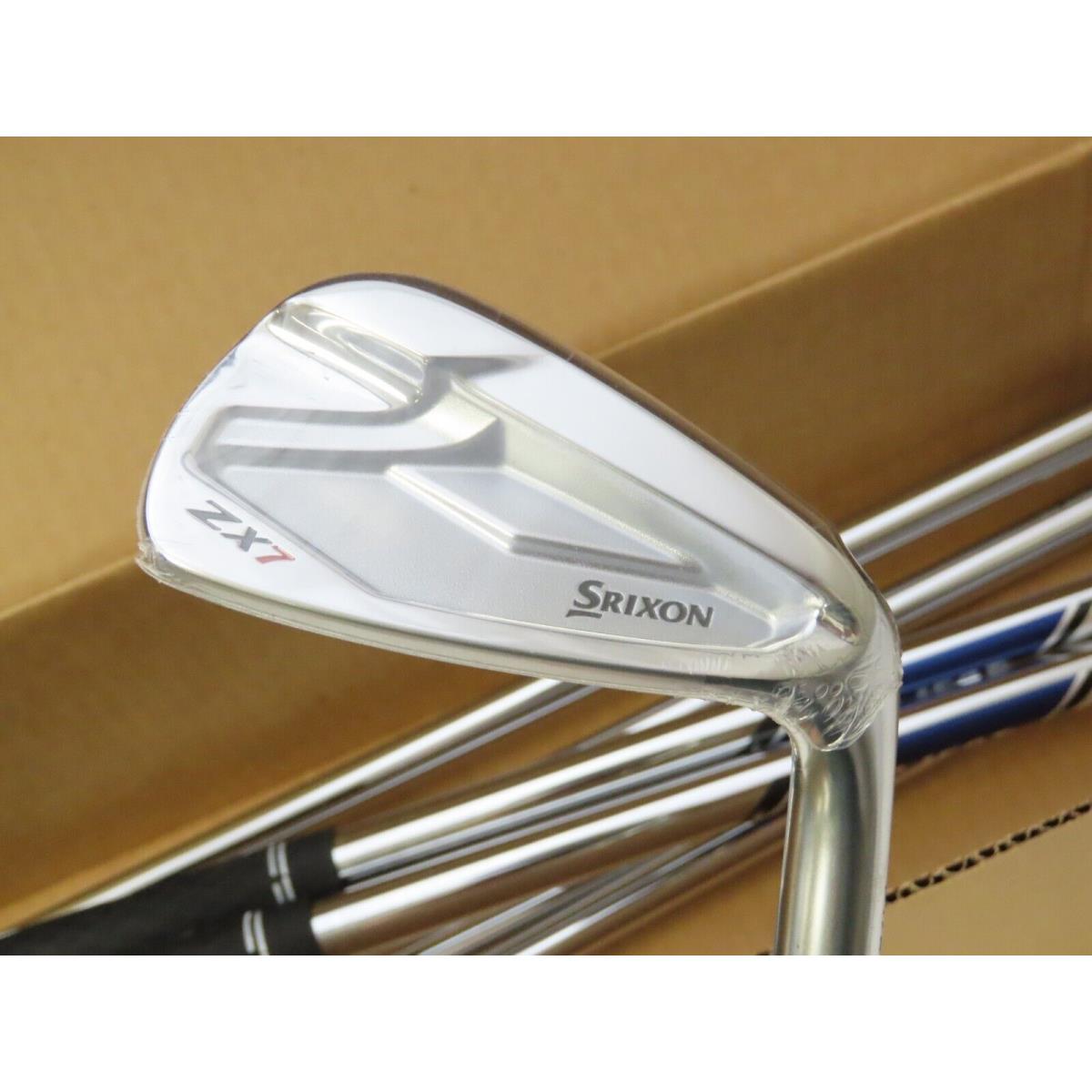 Srixon ZX7 Forged Iron Set 4-PW Project X 6.0 Stiff Steel Shafts S