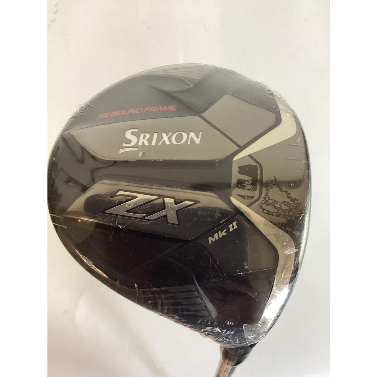 Srixon ZX Mk-ii Fairway 5 Wood 18 Hzrdus Smoke Rdx 6.0 Stiff Graphite Shaft