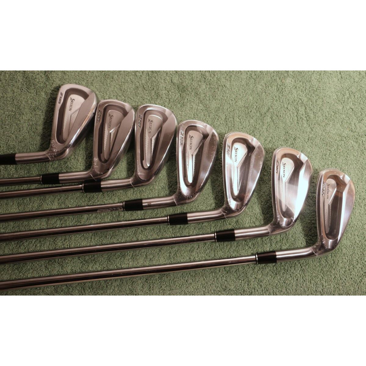 RH Srixon Z 585 4-PW Iron Set Kbs Tour C-taper 95 Steel Regular