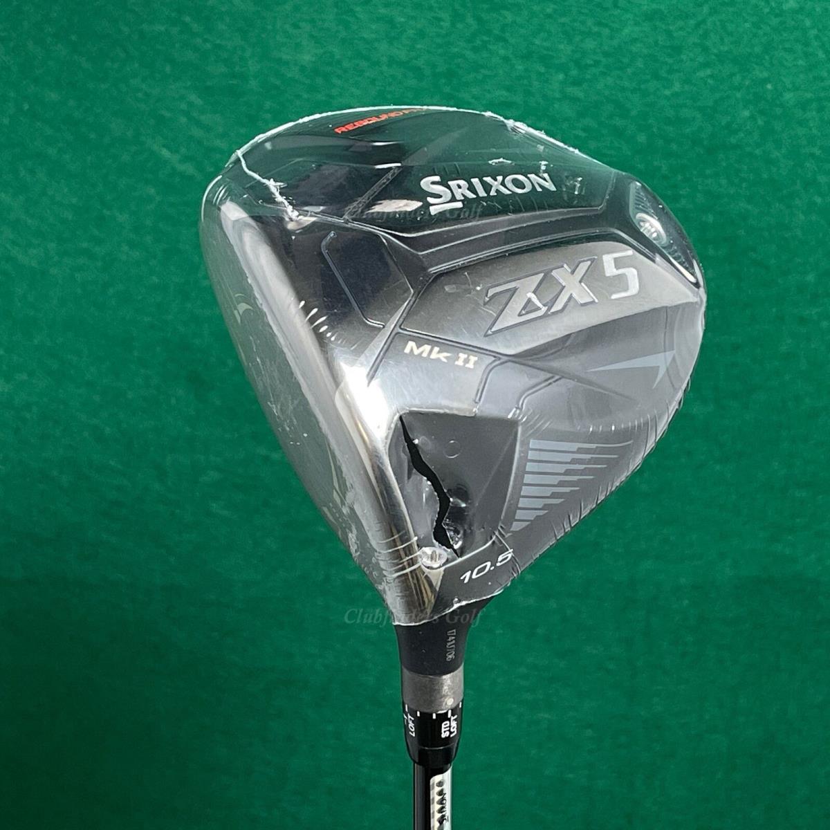 LH Srixon ZX5 MK II 10.5 Driver Project X Hzrdus 6.0 Stiff W/ HC