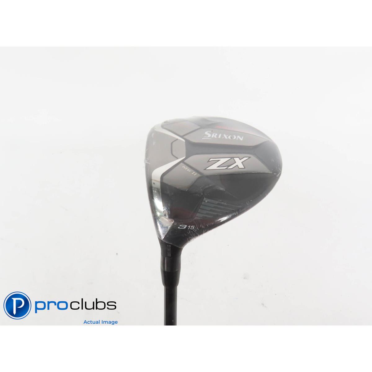 Left Handed Srixon ZX Mkii 15 3 Wood - Accra FX 3.0 Green Regular - 416016