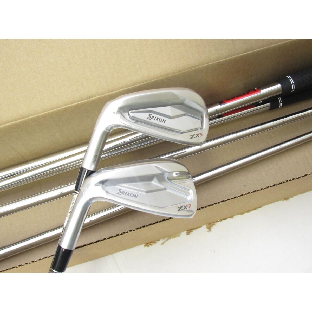 LH Srixon ZX5/ZX7 Combo Iron Set 4-PW Kbs Tour 110 Regular Flex Shafts R