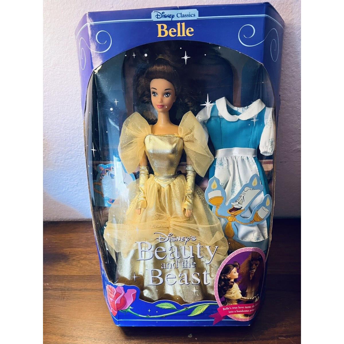 Disney Classics Beauty and The Beast Belle Barbie Doll 1991 Mattel Vintage 1991