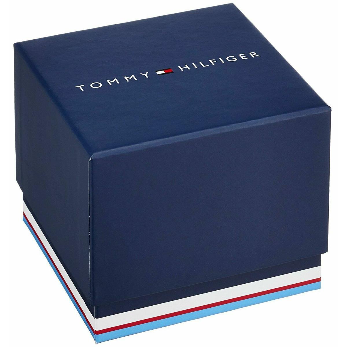 Tommy Hilfiger watch  - White Dial, Blue Band