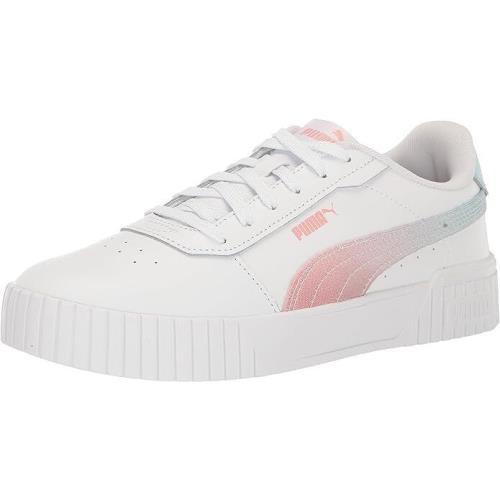 Women`s Puma Carina 2.0 Stitched White-fusioncoral-lightaqua 395317 01 - 11