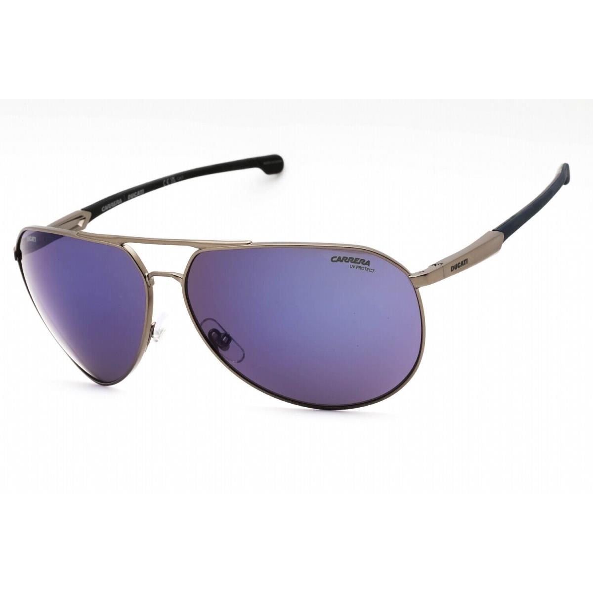 Carrera Carduc 030/S-0V6D XT Matte Dark Ruthenium Blue Sunglasses