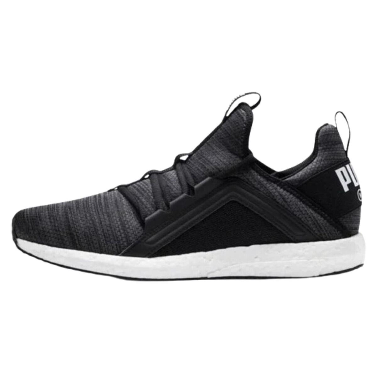 Puma Mega Nrgy Heather Knit Mens Style : Cst-191095 - Black/Irongate-White