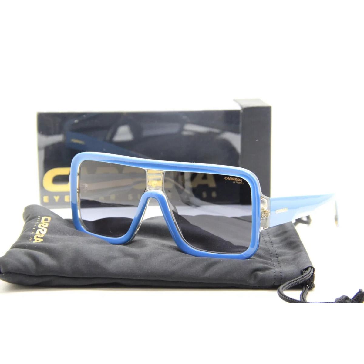 Carrera Flaglab 14 YRQ9O Blue Gold Sunglasses W/case 62-11