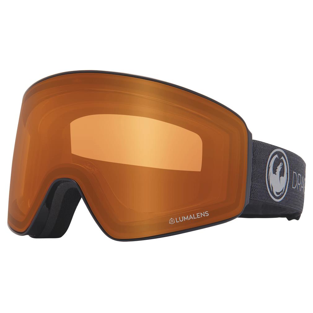 Dragon Alliance Pxv Goggles One Size ECHO/LUMALENS PHOTOCHROMIC AMBER