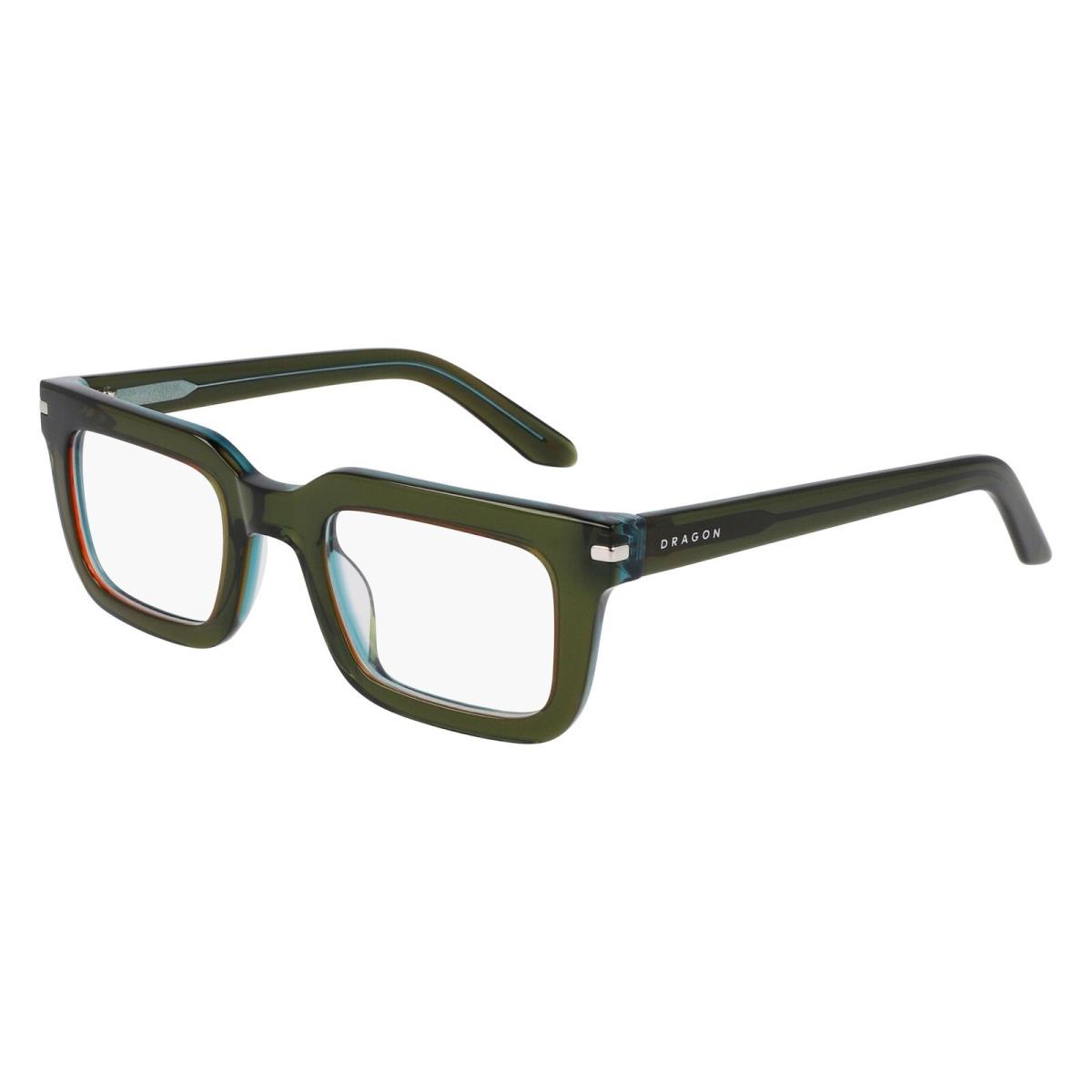 Dragon DR2050 Eyeglasses 318 Green Laminate