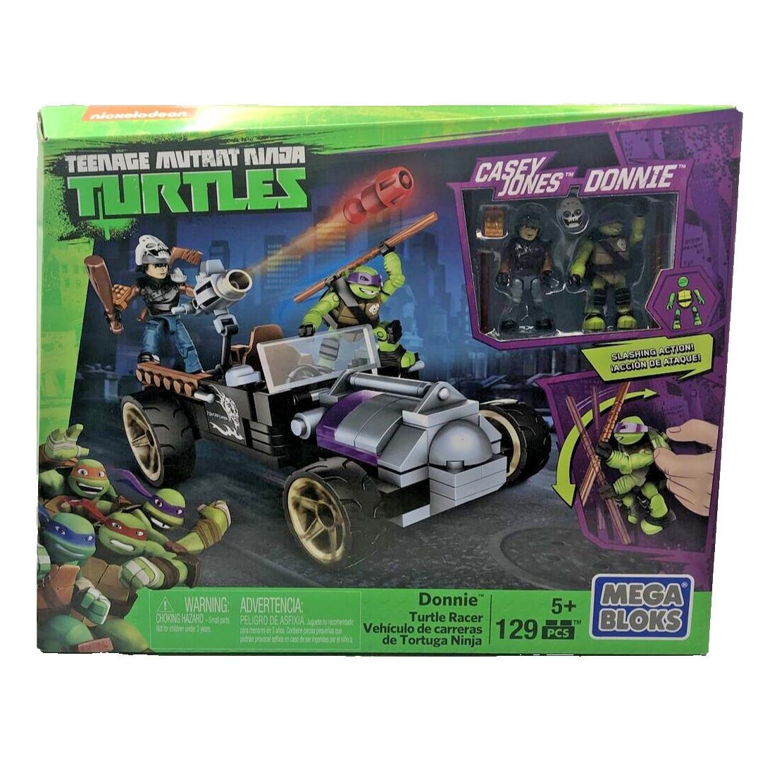 Donnie Turtle Shell Racer Teenage Mutant Ninja Turtles Mega Bloks Misb 2016 Rare