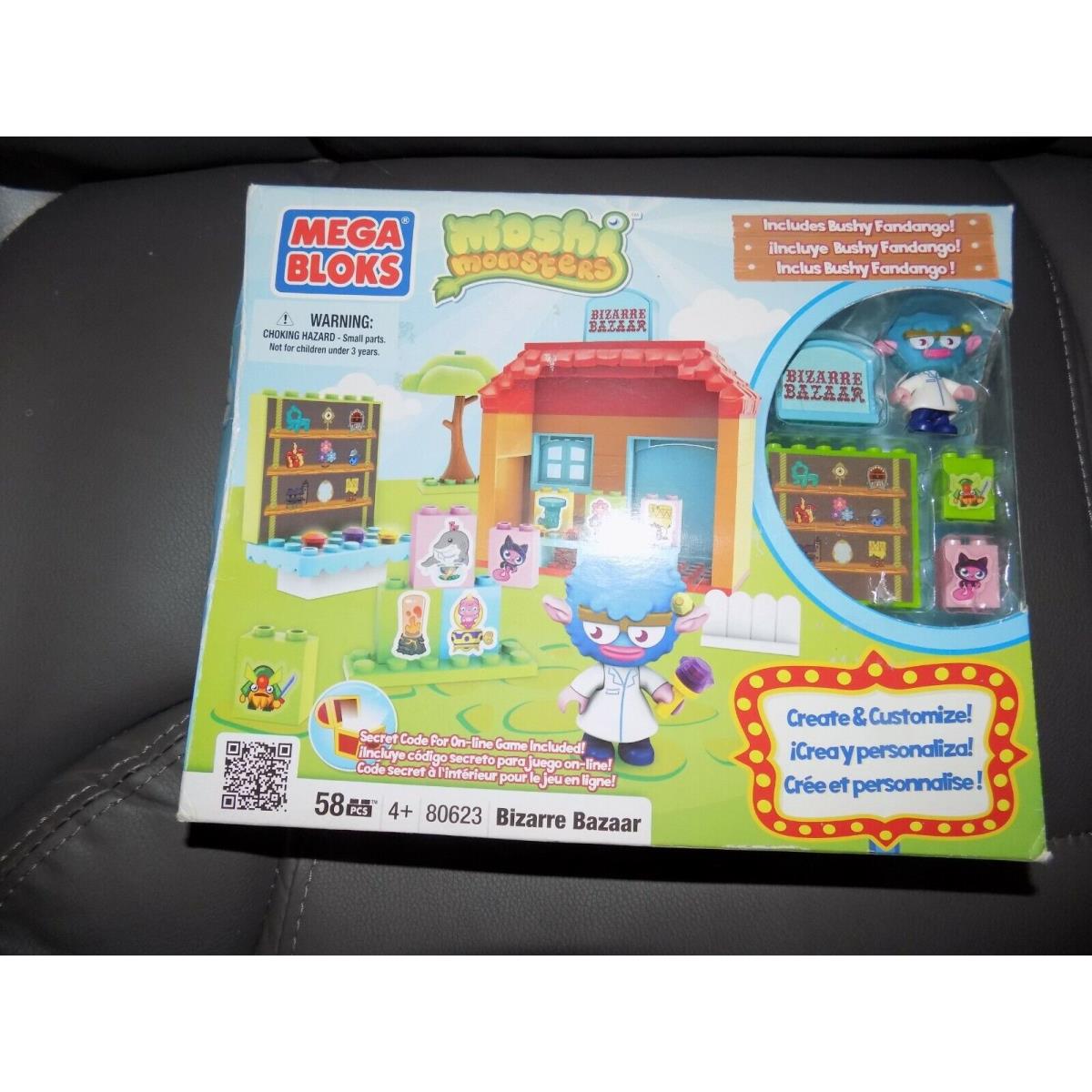 Mega Bloks Moshi Monsters Bizarre Bazaar Set