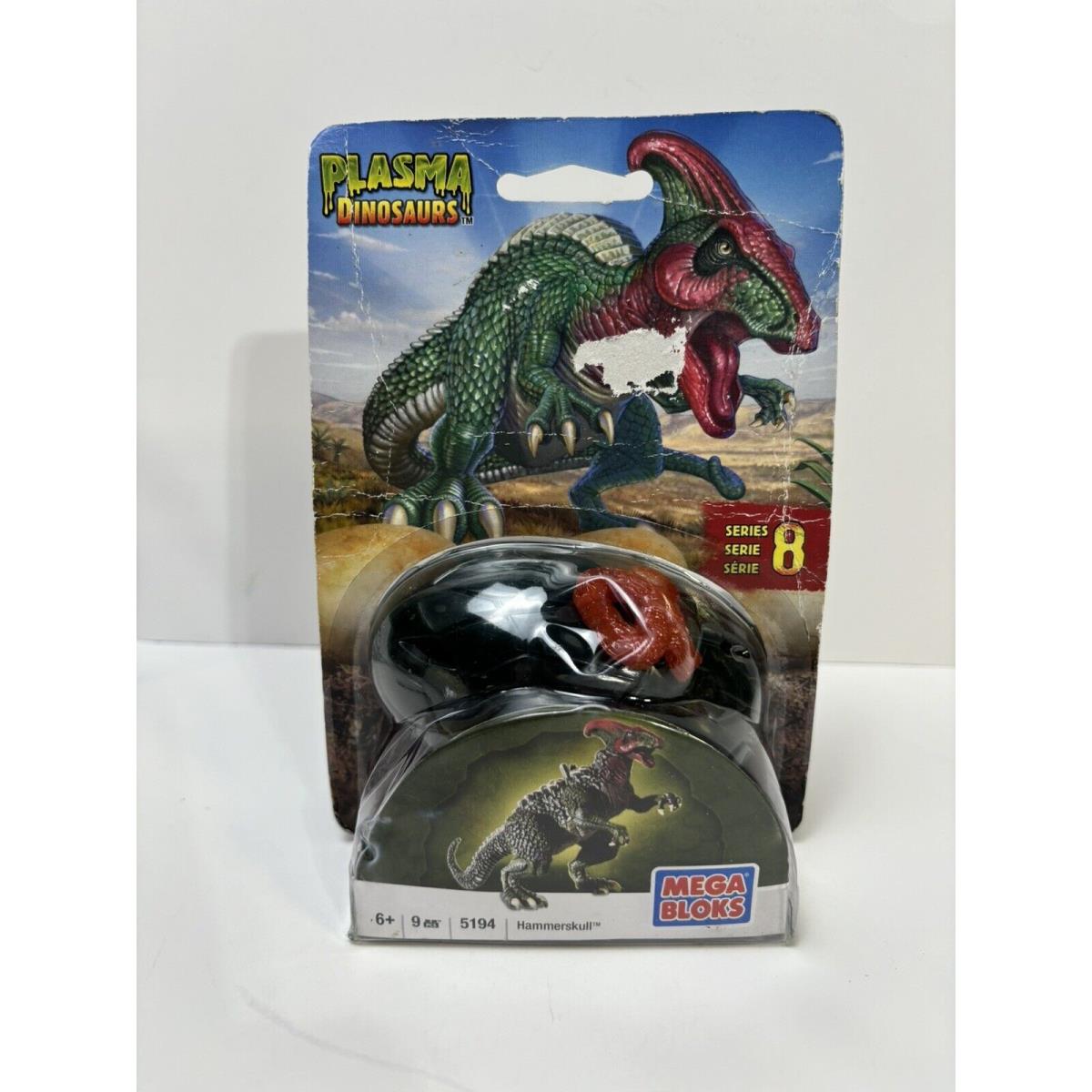 Plasma Dinosaurs Mega Bloks and Series 8 5194 Hammerskull