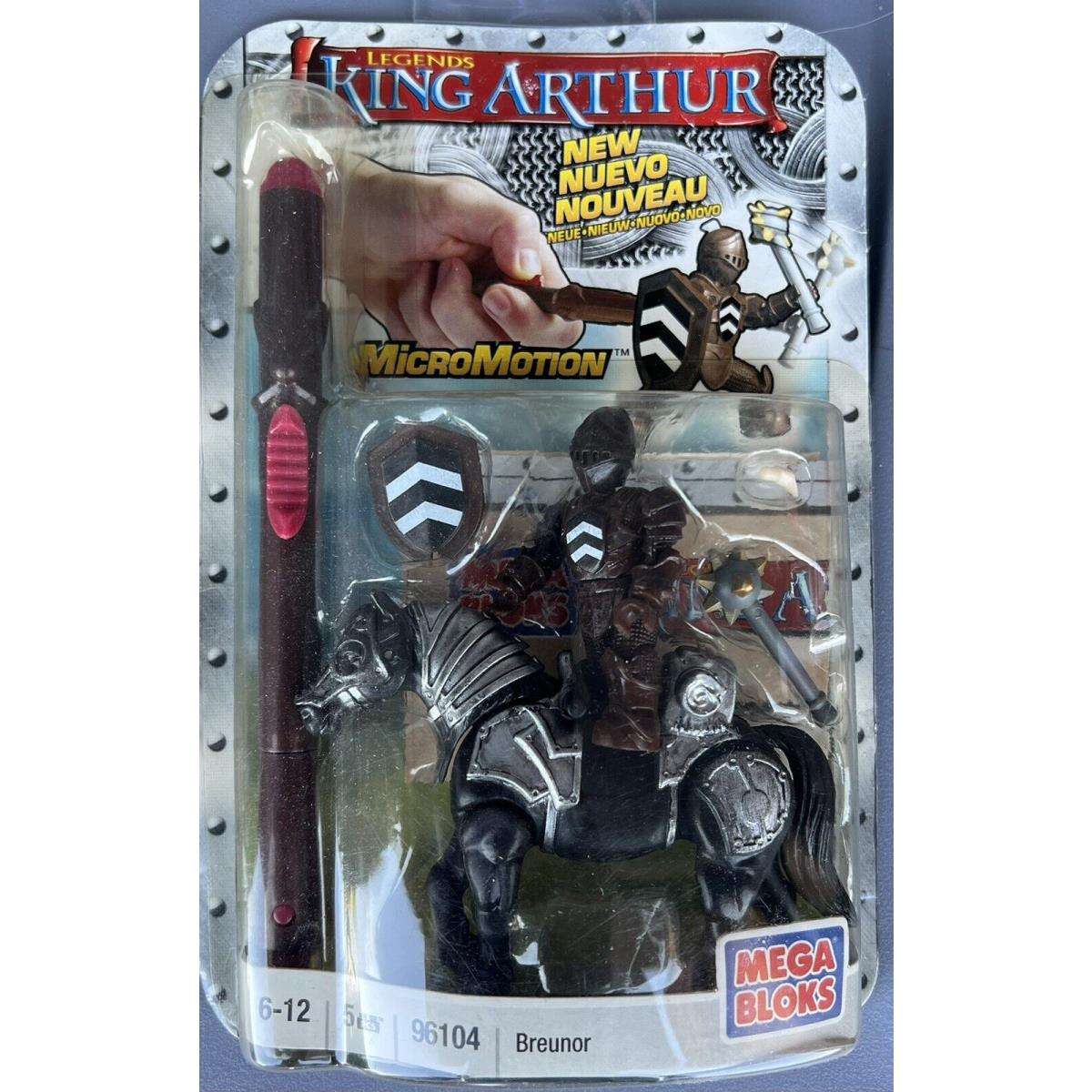 Mega Bloks King Arthur Micro Motion Action Figures Set 96104