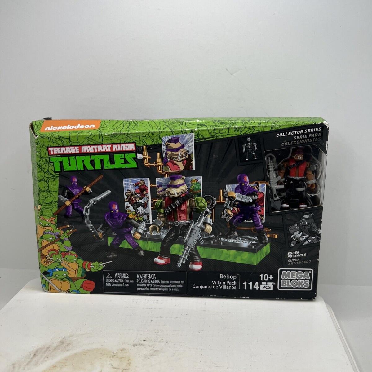 Mega Bloks Teenage Mutant Ninja Turtles Bebop Villain Pack