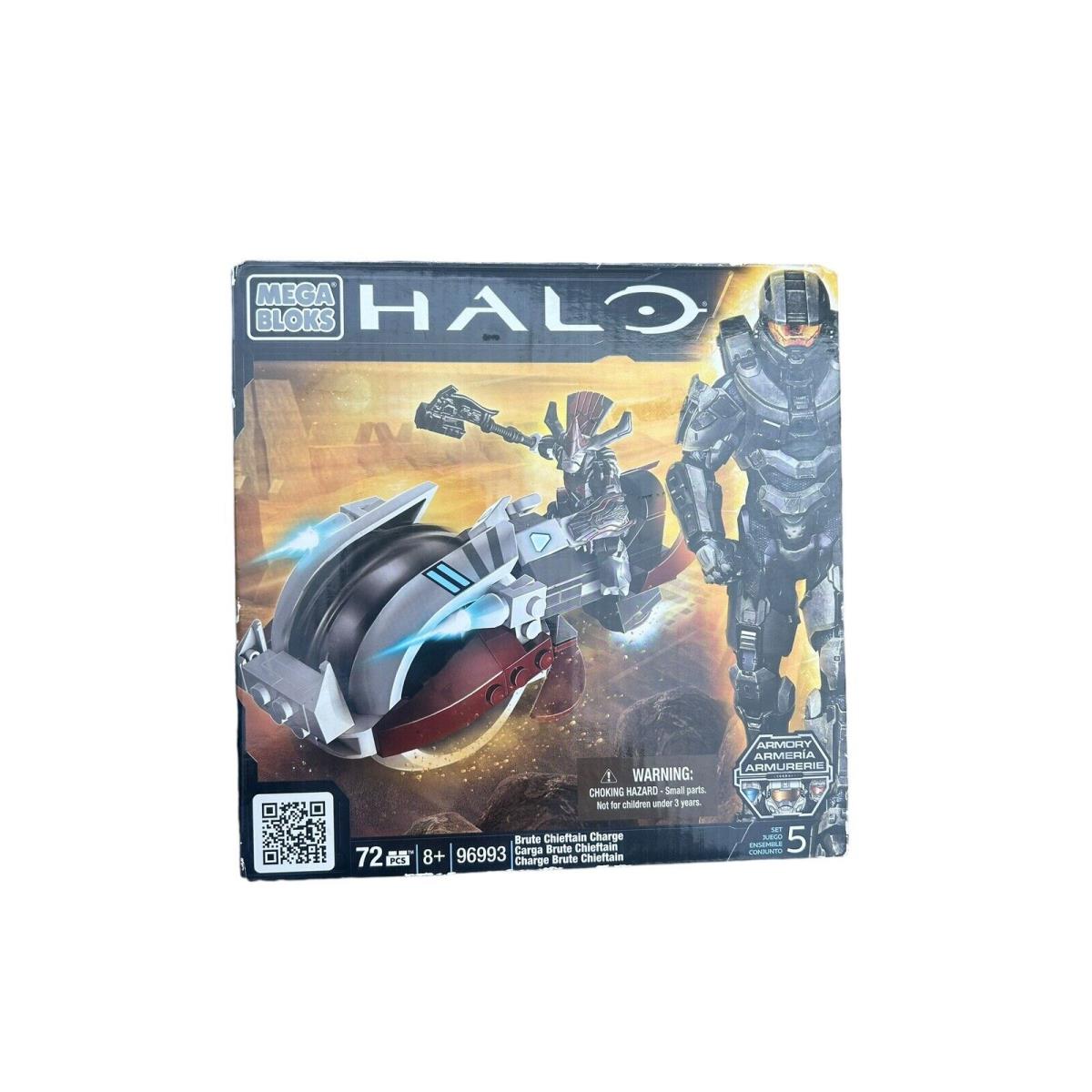 Mega Bloks Halo 2012 Brute Chieftain Charge Armory Set 72 Pcs