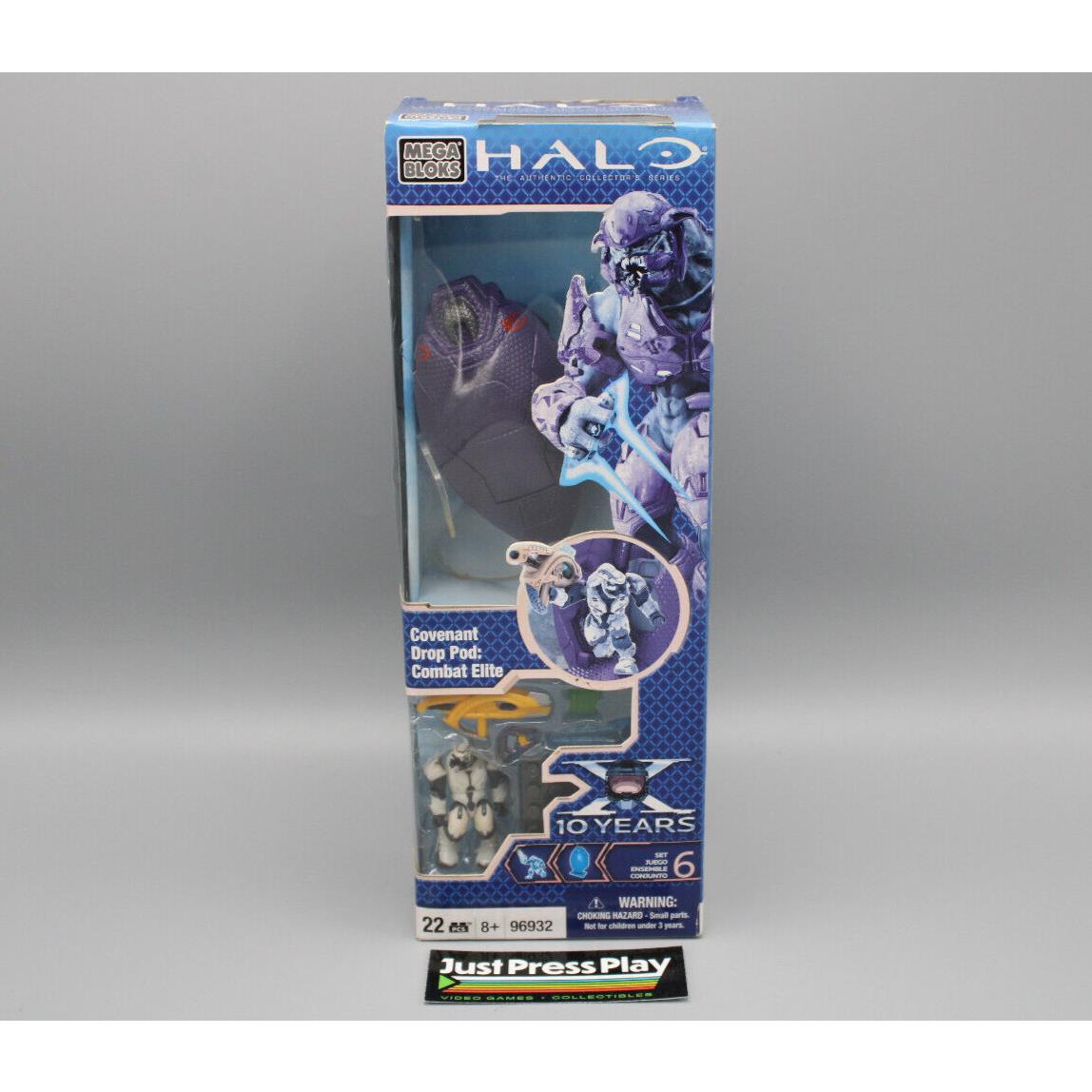 Mega Bloks 96932 Halo Collector`s Series Covenant Drop Pod: Combat Elite