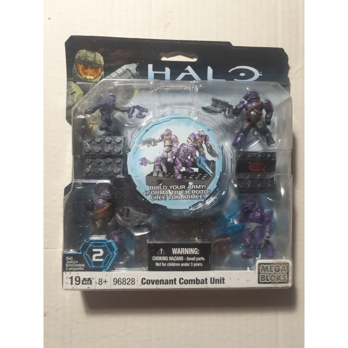 Mega Bloks Halo Covenant Combat Unit Set 2 96828 19pc In Package