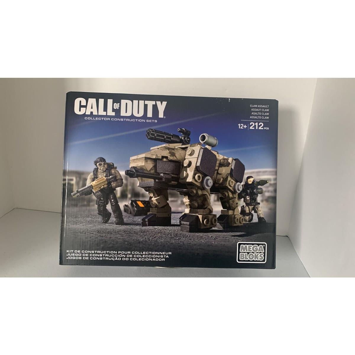 Mega Bloks Call OF Duty Claw Assault Collector Construction Sets Retired Rare