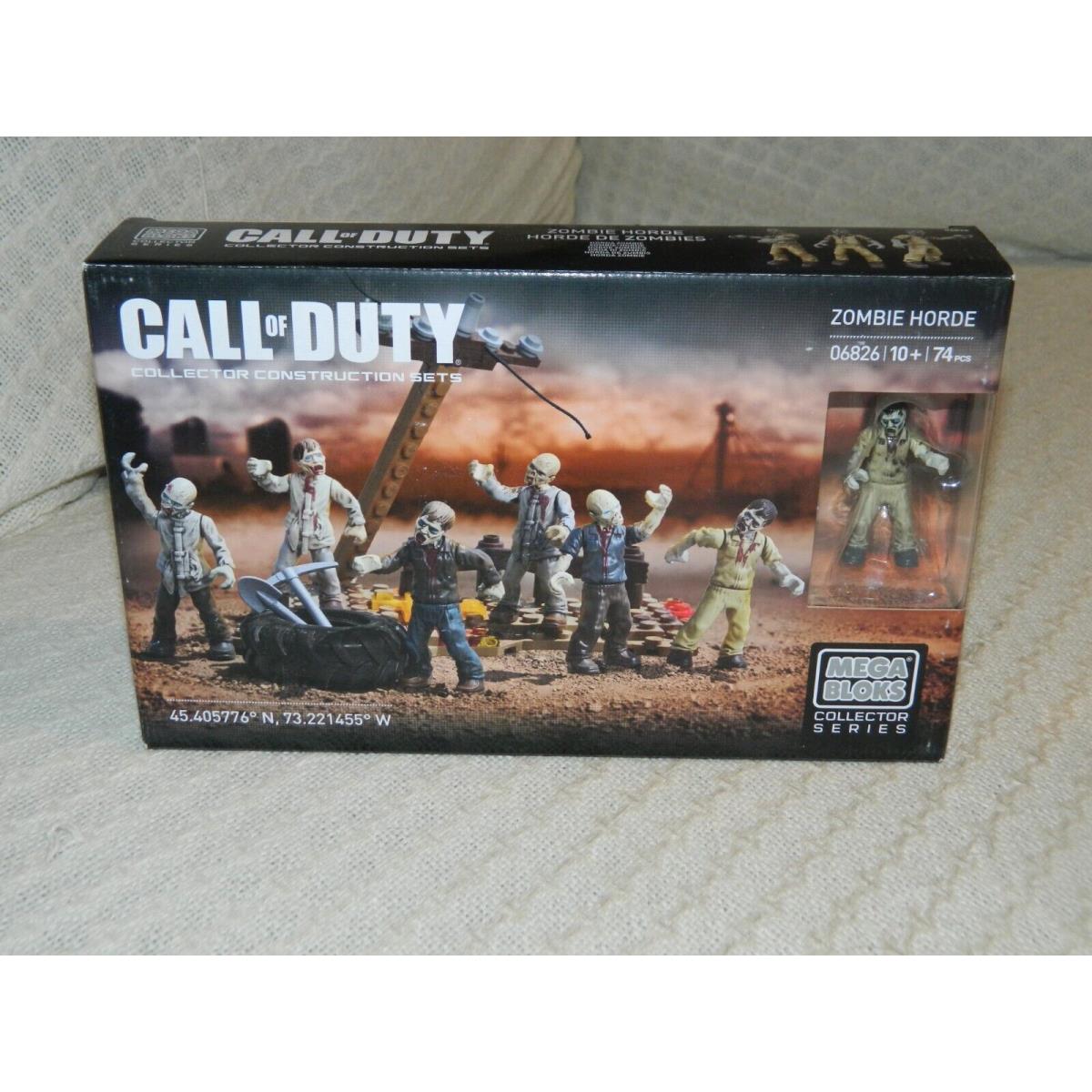 Mega Bloks Call of Duty Zombie Horde 06826 74pcs