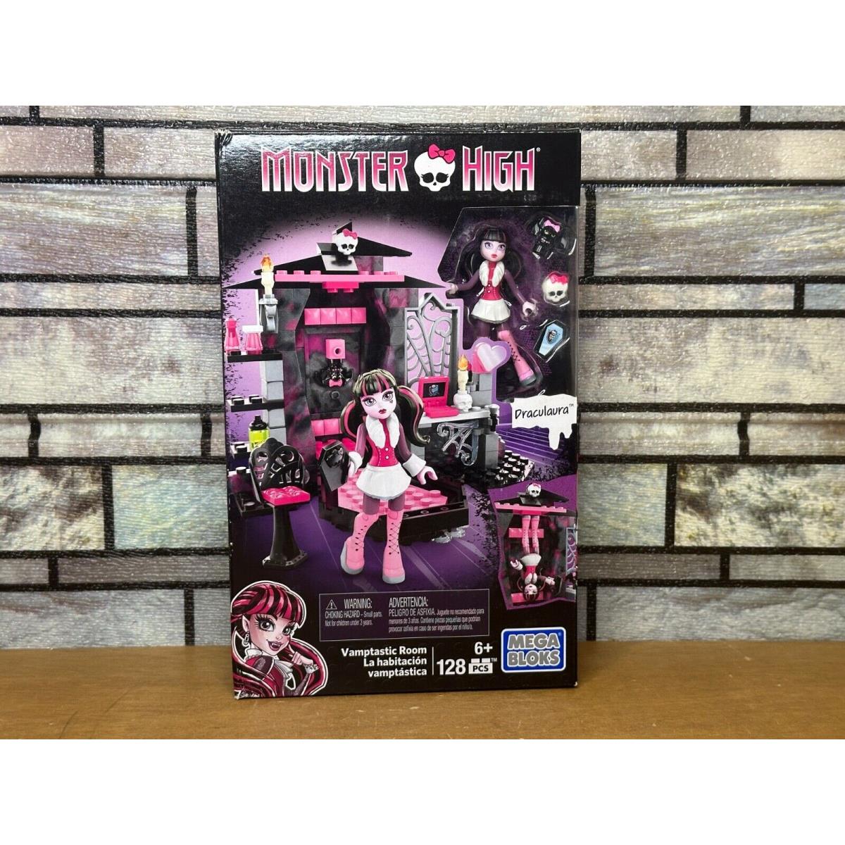 Mega Bloks Monster High Draculaura Vamptastic Room We Ship Usps Insured