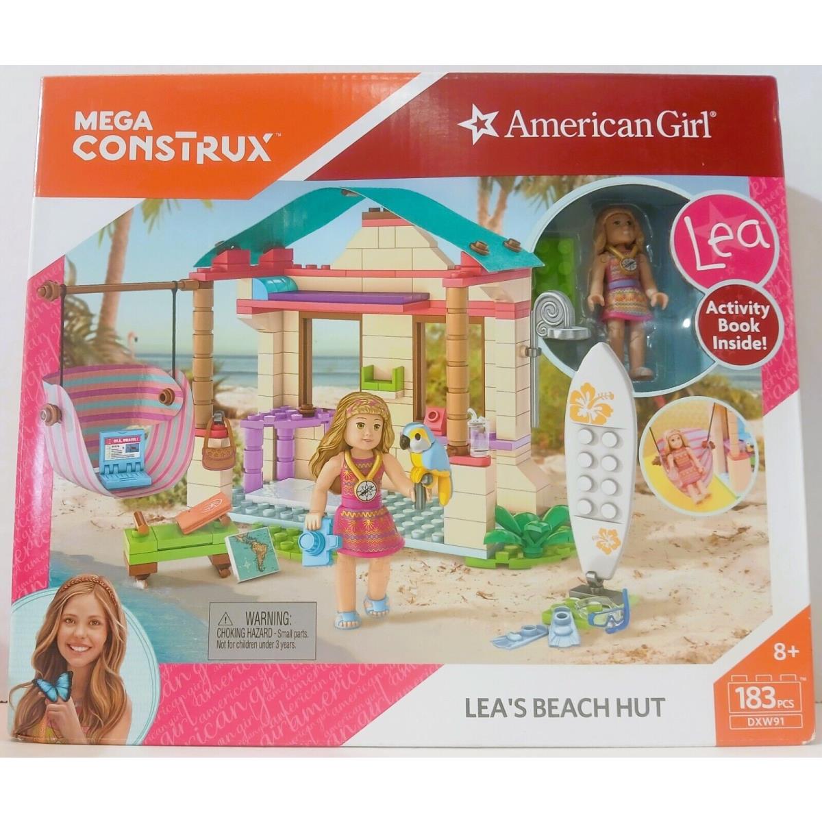 American Girl Mega Construx Lea`s Beach Hut - Box