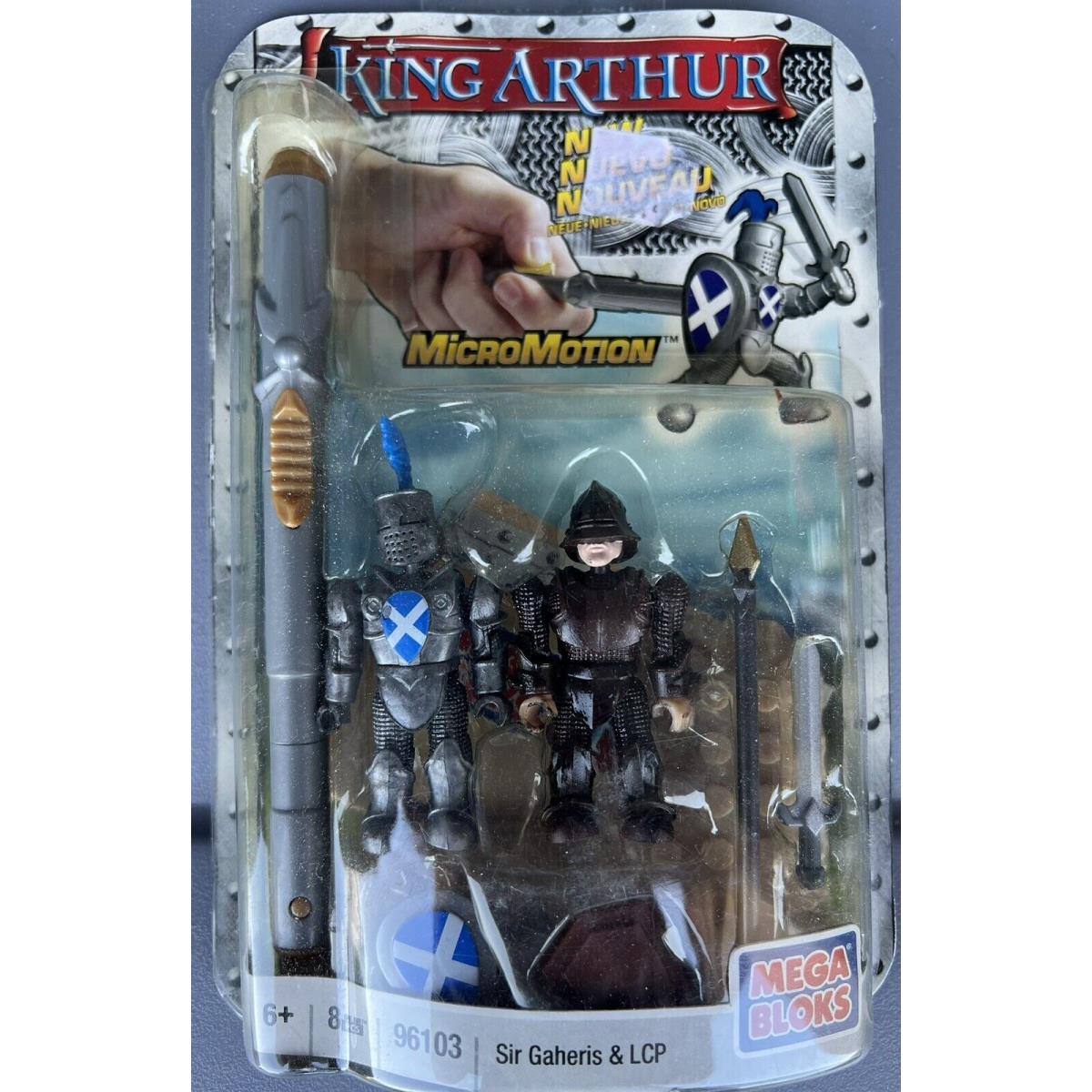 Mega Bloks King Arthur Micro Motion Action Figures Set 96103