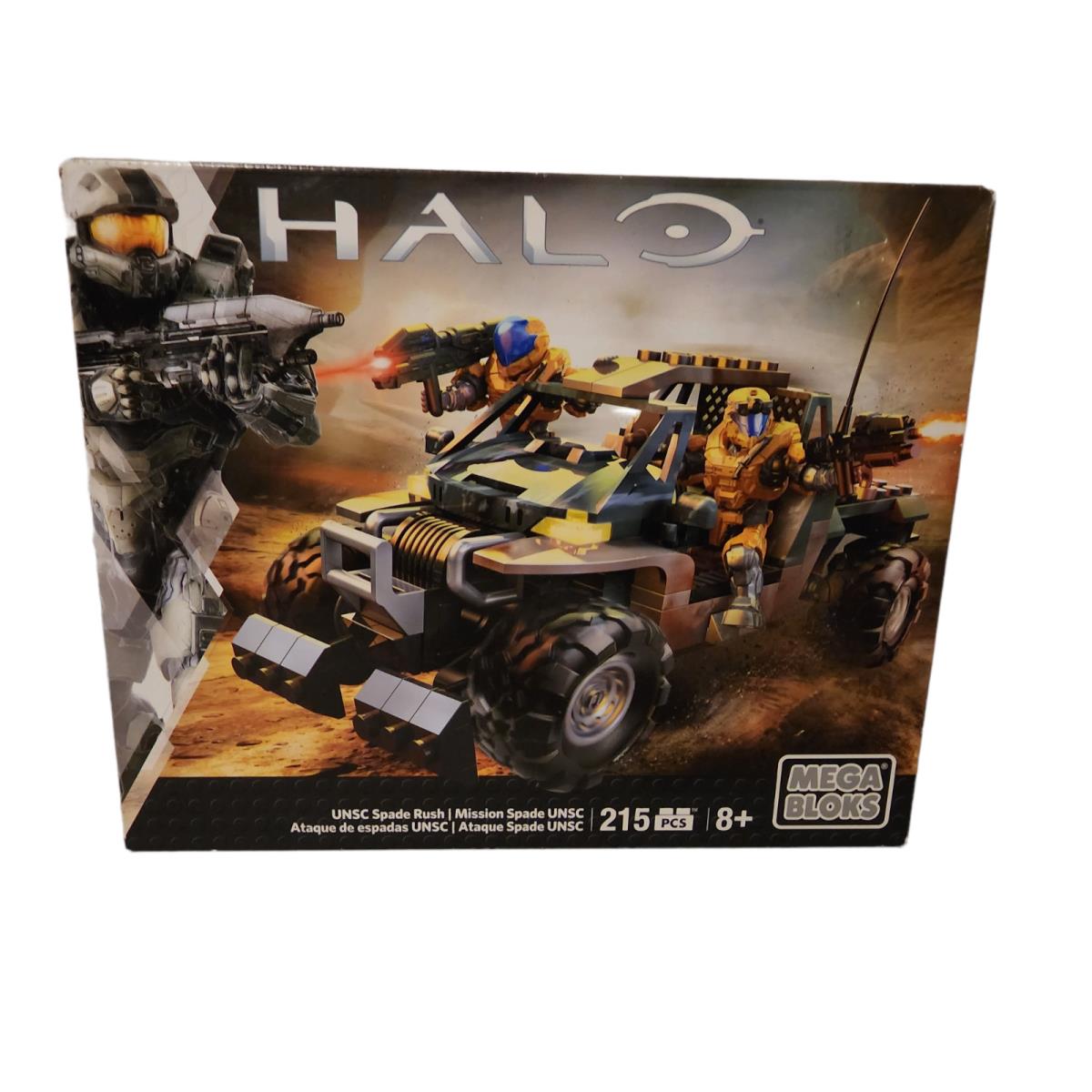 Mega Bloks Halo Unsc Spade Rush DPW93 215 Pcs Mission Spade Unsc